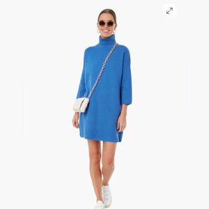 Pomander Place Blue Vivianne Tuckernuck Sweater dress small